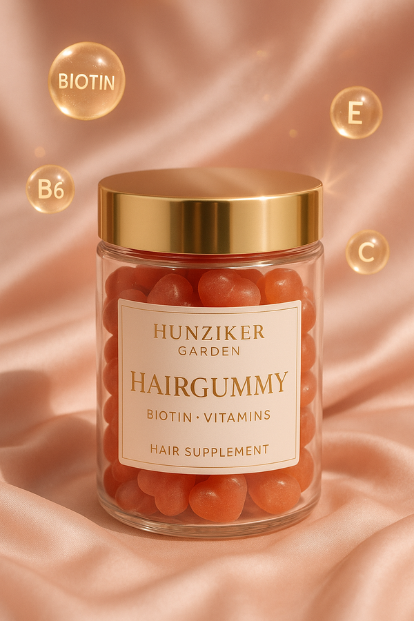 Gyönyörű, dús haj – egyszerűen, finoman, élvezetesen - HunzikerGarden Hairgummy
