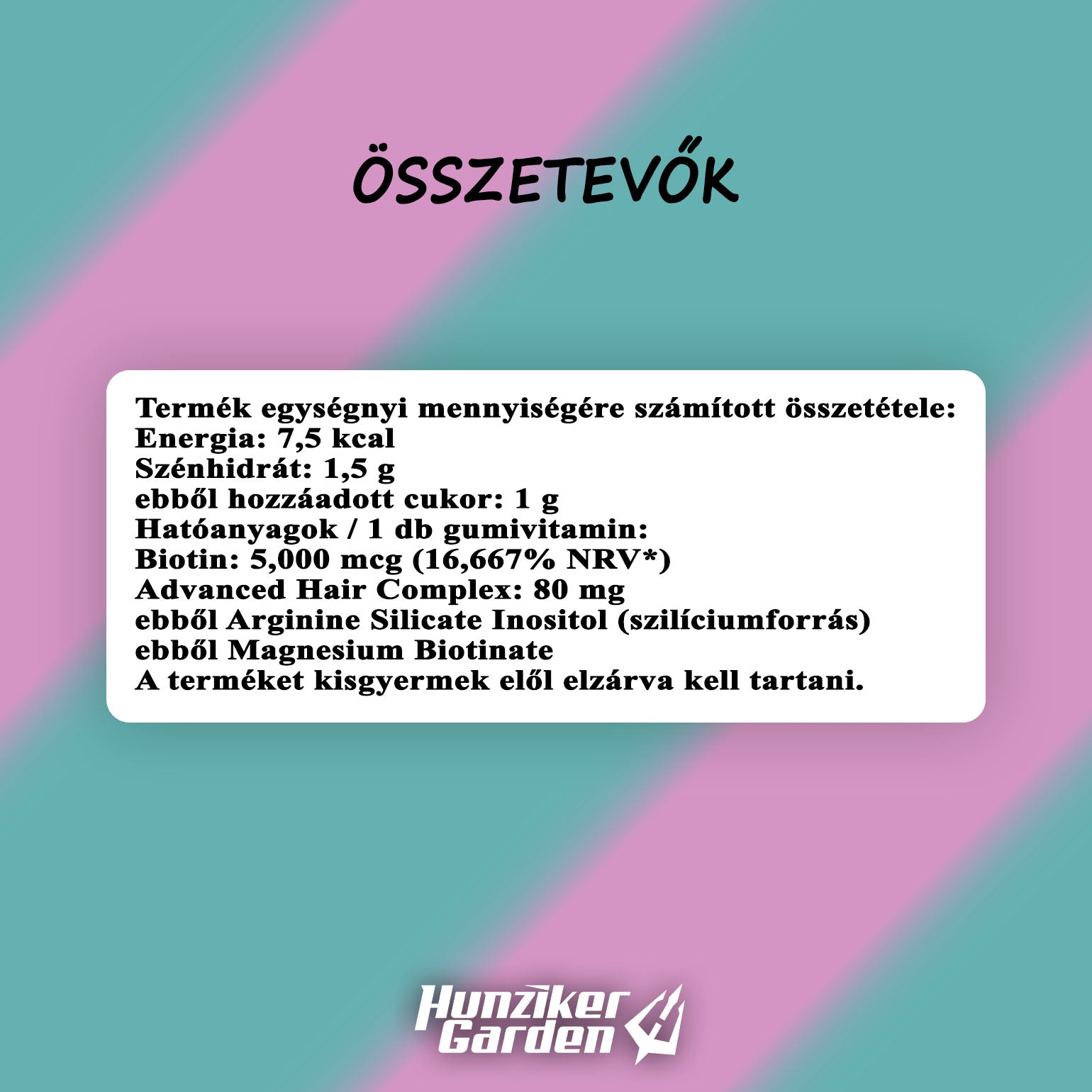 HairGummy – Hajregeneráló Vitamin Komplex