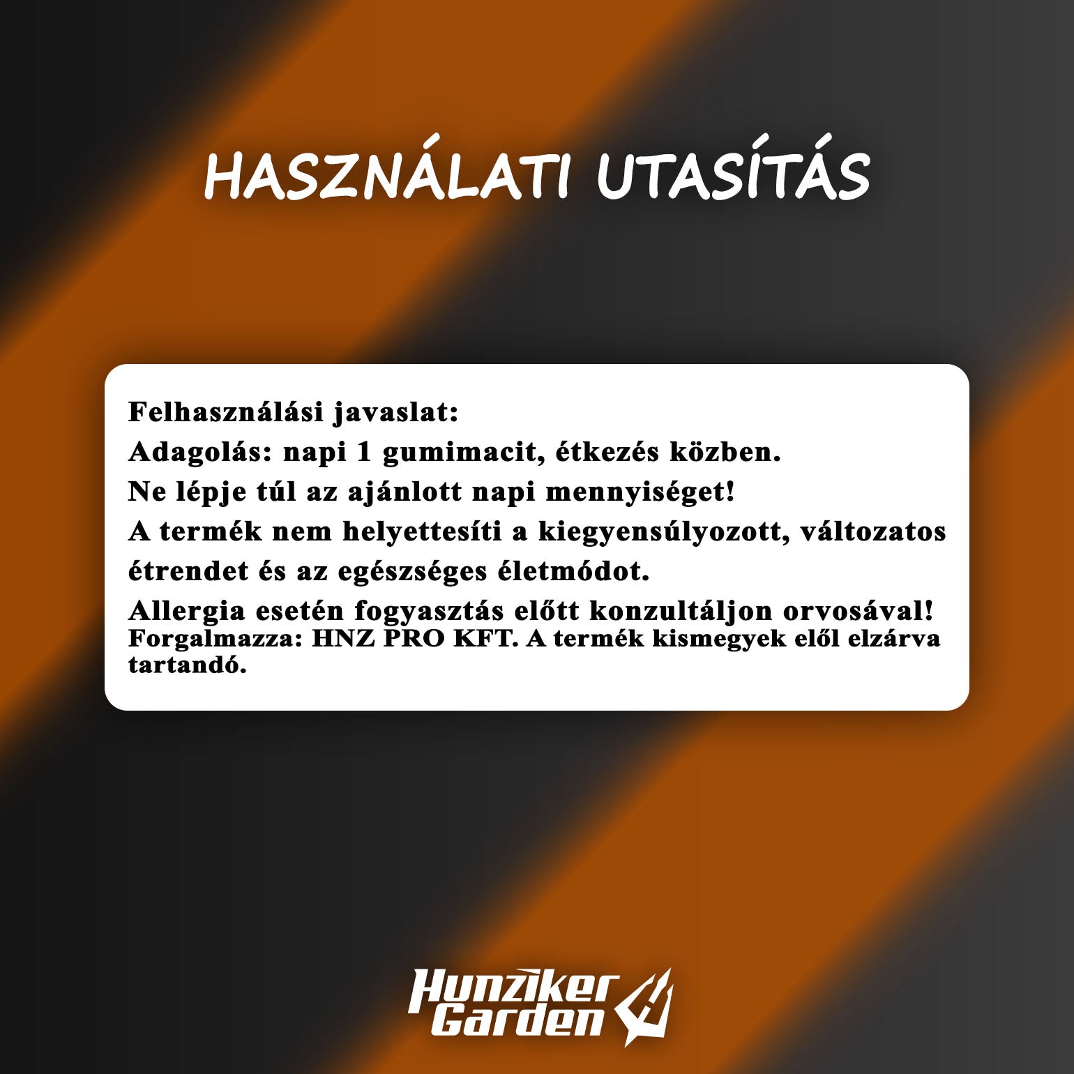 Vinea Detox – Prémium Almaecet Gumicukor