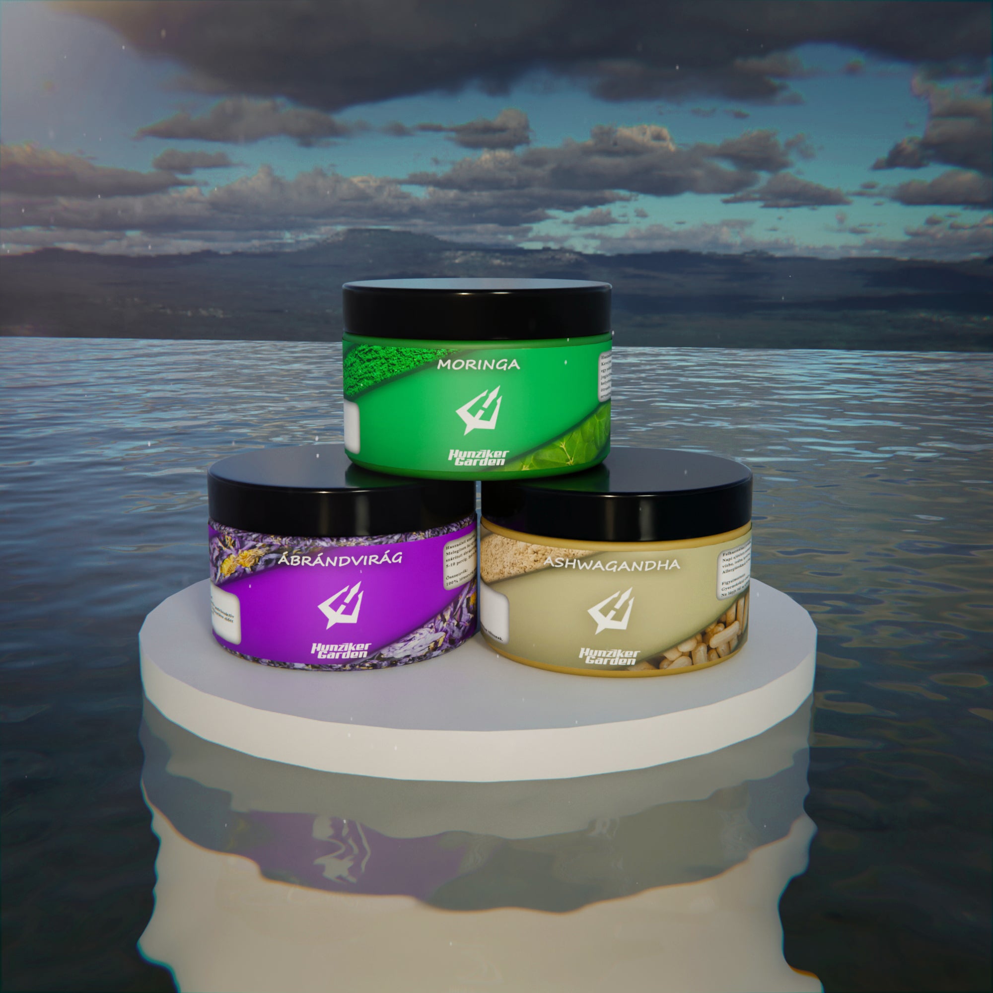 Alvászavar & Stressz Csomag (ÁbrándVirág + Ashwagandha + Moringa)