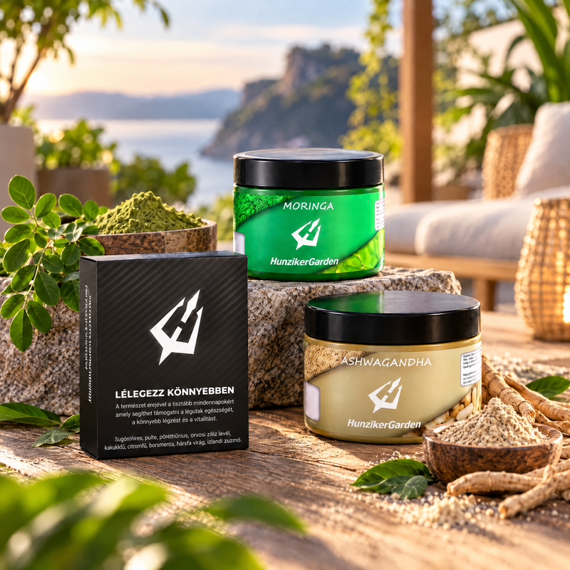 Alvászavar és Stressz Csomag: ÁbrándVirág, Ashwagandha KSM-66 és Moringa