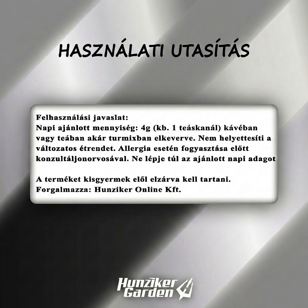 Hunziker Garden EzüstSzüret válogatott minőségű Chia mag