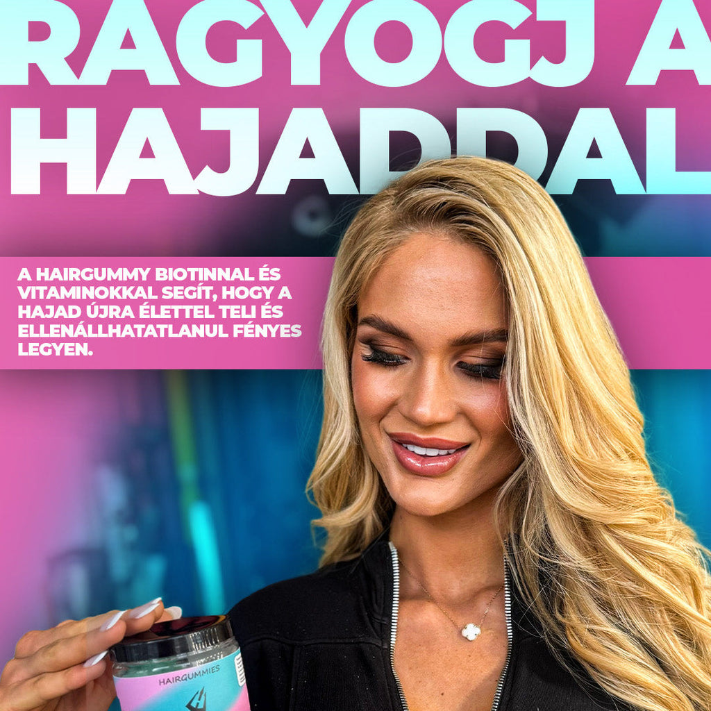 Hunziker Garden HairGummy prémium minőségű hajvitamin