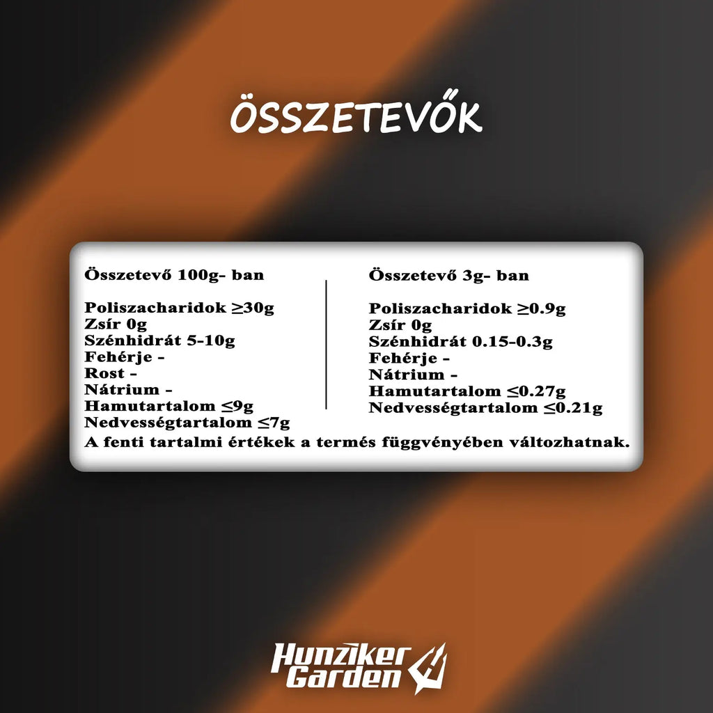 Hunziker Garden prémium minőségű Oroszlánsörény (Lion's Mane) gomba