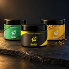 HunzikerGarden Arany Hármas Csomag – Shilajit Honey, Moringa és AranySzüret tégely sötét palakövön, három termék egy csomagban