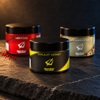 HunzikerGarden Energia & Fáradtság Csomag – Shilajit Honey, Vértüze és Ashwagandha tégely sötét palakövön, három termék egy csomagban