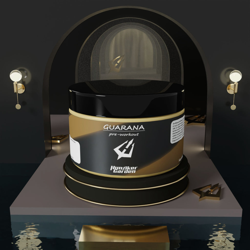 Természetes energizáló Guarana por, tartós hatású élénkítő kávé helyett